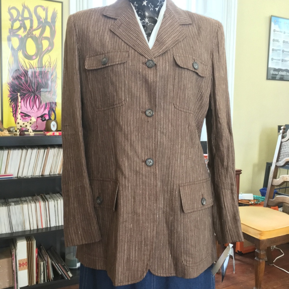 Emanuel Ungaro linen military jacket, “Liberte” - Picture 8 of 8